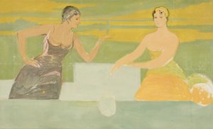 Sketch for the Cordoba Fair Poster of 1916 by Julio Romero de Torres